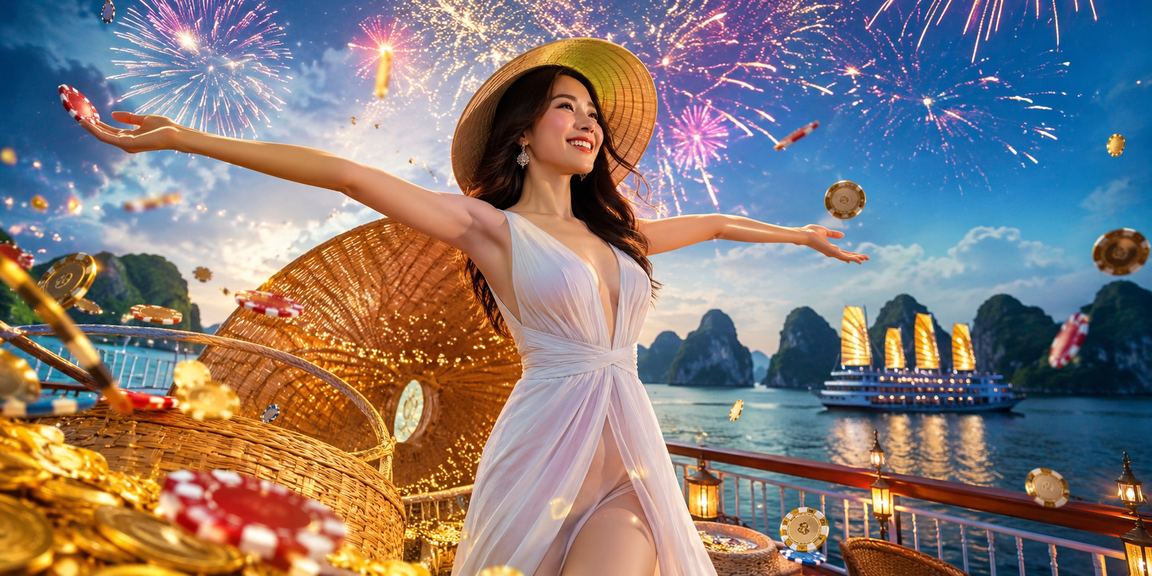 Người dùng xem phân tích kèo bóng đá tại vịnh Hạ Long trên điện thoại